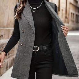 Men Patterned Relaxed Fit Single-Breasted Long Blazer-image-53