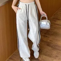outzidr global Women Heathered High-Rise Joggers with Insert Pockets-picture-11