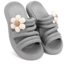 Women Floral Embossed Slip-On Slides-26