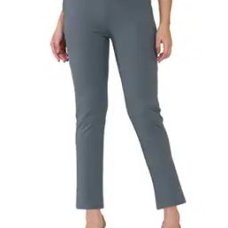 Straight Fit Pants with Zip Pocket-image-84
