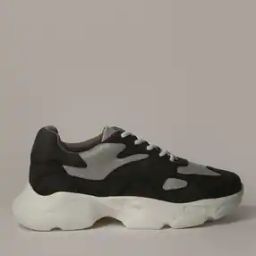 Men Panelled Lace-Up Shoes-image-8