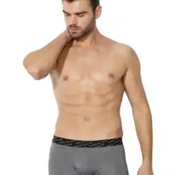 4 Way Stretch & 3D Logo Waistband Tactel Trunks-74