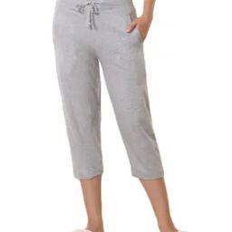 Smart Tech & Easy Stain Release Lounge Capris-image-7