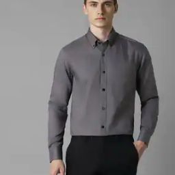Men Regular Fit Shirt with Patch Pocket-image-63