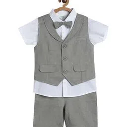mini klub Cotton Shirt & Shorts Set-picture-29
