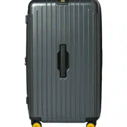 Striped Hard Body Trolley Bag-40