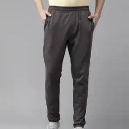 Men Straight Track Pants with Insert Pockets-image-121