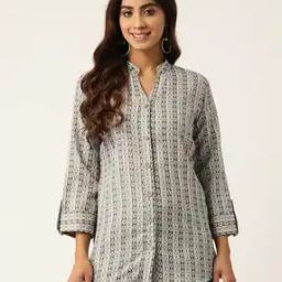 Women Printed Relaxed Fit Shirt-14