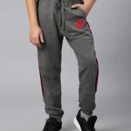 Boys Logo Embroidered Joggers with Drawstring Waist-picture-34