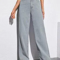 glossia Mid-Rise Jeans with Insert Pockets-picture-8