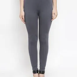 Elasticated Waistband Basic Leggings-image-19