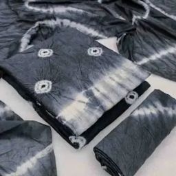 Women Tie & Dye Unstitched Dress Material-image-17