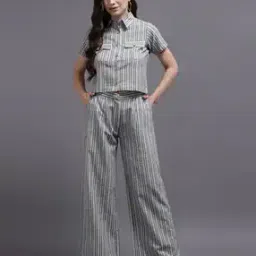 Striped Palazzos & Top Set-picture-10