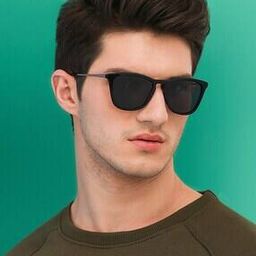 Unisex Polarized and UV Protected Wayfarer Sunglasses -VC S12601-image-26