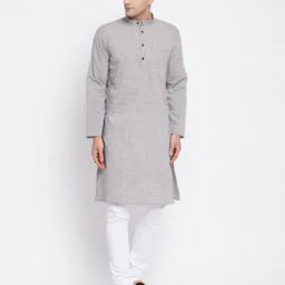 Striped Kurta with Insert Pocket-image-7