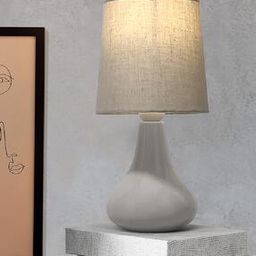 Round Table Lamp with Shade-image-65