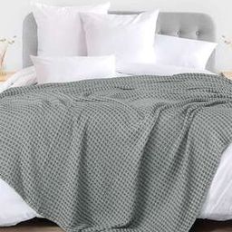 Cotton Waffle Single Blanket-50