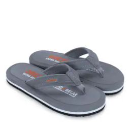 Typographic Print T-Strap Flip-Flops-42