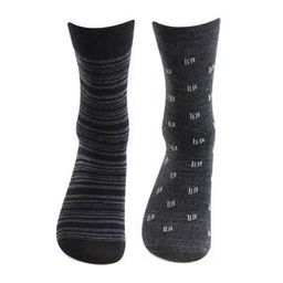 Pack of 2 Mid-Calf Length Socks-0