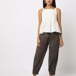 Straight Fit Pants with Button Accent-picture-25