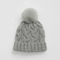 gap kids Girls Cable-Knit Beanie with Pom-Pom-picture-46