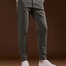 Men Slim Fit Trousers-image-86