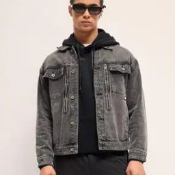 Men Regular Fit Jacket with Button Closure-picture-3