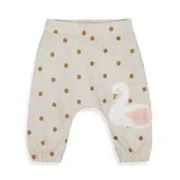 Joggers with Glitter Swan Print-image-14