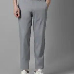 Men Striped Slim Fit Flat-Front Trousers-image-52