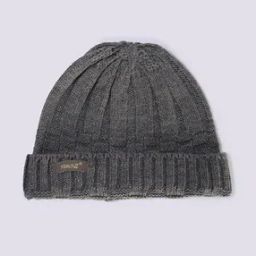 Men Cable-Knit Beanie Cap-image-55