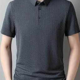 Men Regular Fit Polo T-Shirt-image-4