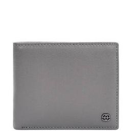 Men Genuine Leather Bi-Fold Wallet-image-3