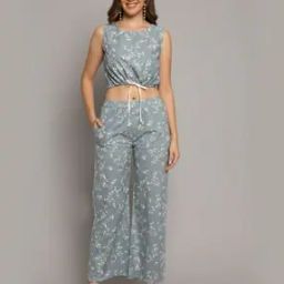 Floral Print Pant-Suit Sets-picture-34