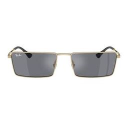 Men UV-Protected Rectangular Sunglasses-0RB3741-45