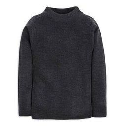 Heathered High-Neck Sweatershirt-image-51