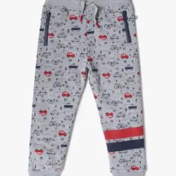 Boys Printed Relaxed Fit Joggers-picture-46