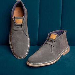 louis stitch Men Lace-Up Round-Toe Boots-picture-35
