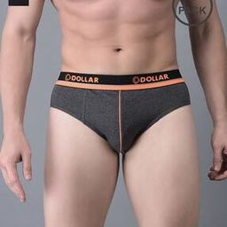 Pack of 2 Men Logo Print Briefs with Elasticated Waist-picture-11