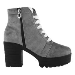 Women Regular Fit Booties with CHain Accent-image-38