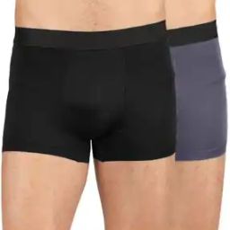 Pack of 2 Men Trunks with Elasticated Waist-image-73