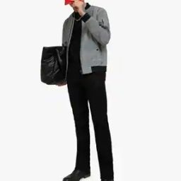 Zip-Front Bomber Jacket-image-34