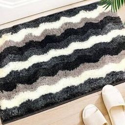 Striped Antiskid Birmingham Bath Mat 23" x 15"-image-55