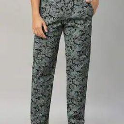 Men Printed Mid-Rise Pyjamas with Elasticated Waist-image-3