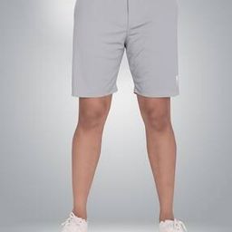 Men Brand Print Mid-Rise Knit Shorts-image-39