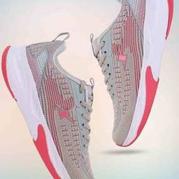 Women Knitted Lace-Up Running Shoes-image-57