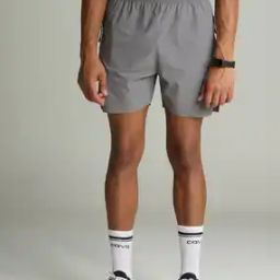 Men Patterned Regular Fit Shorts with Zipper Pockets-image-22