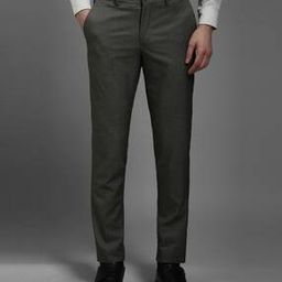 louis philippe Men Slim Fit Flat-Front Trousers-picture-46