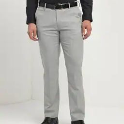 Men Slim Fit Trousers-image-41