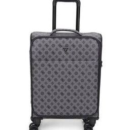 Printed Soft Body Small Trolley Bag-19
