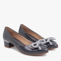 Women Heeled Shoes with Faux leather upper-image-5